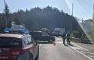 Tres heridos en un accidente en el cruce de Gulina