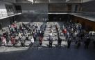 Asistentes al acto de conmemoración del 50 aniversario de Aspace celebrado en el Parlamento