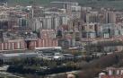 San Jorge, en primer plano, e Iturrama, al fondo, dos barrios con una importante brecha de renta.