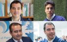 Mikel Irujo, Javier López, Javier Apecechea y Elías Gómez.