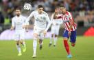 Fede Valverde fue expulsado con roja directa en la Supercopa de España
