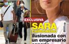 Portada de la revista Diez Minutos con la exclusiva de Sara Carbonero junto a su posible nuevo amor