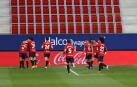 Imágenes del partido Osasuna-Valencia disputado en El Sadar.