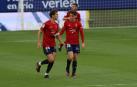 Imágenes del partido Osasuna-Valencia disputado en El Sadar.