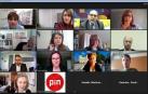 Participantes en la sesión de clausura on line del proyecto europeo 'Inside Out EU'
