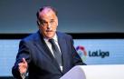 Tebas: "Espero terminar la Liga con un 10 o 20 por ciento de público"