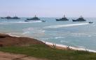 Maniobras militares del ejército ruso en Crimea.