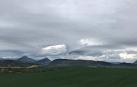 Comienzo de semana en Navarra con lluvias y máximas de unos 15º