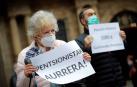 Pensionistas navarros retoman sus movilizaciones a favor de una pensión mínima de 1.080