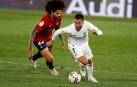 Imágenes del partido entre Real Madrid y Osasuna en el estadio Alfredo Di Stéfano.