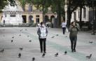La peatonalización de Sarasate norte, a igual cota acera y calzada