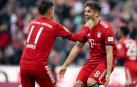 Javi Martínez da el triunfo al Bayern, que iguala a puntos al Dortmund