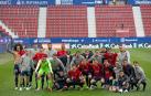 La foto de la permanencia virtual de Osasuna