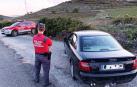 Circula con el permiso caducado y da positivo en dos drogas en un control en Lodosa