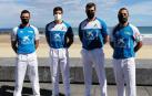 Agirre, Zabaleta, Ezkurdia y Bengoetxea, en la presentación del Campeonato Manomanista 2021