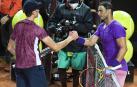 Nadal comienza con buen pie en Roma y elimina a Sinner