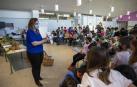 Solo hay 78 agricultores menores de 30 años en Navarra. Que los niños de la ciudad conozcan y valoren el crucial papel del sector primario llevó a productores de UAGN a un colegio de la capital