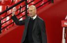 Zidane, en el último partido ante el Granada.