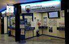 Administración de loterías de la estación de autobuses de Pamplona.