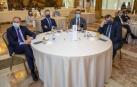 El expresidente de Telefónica dio una charla bajo el título "España 5.0. Hacia un nuevo modelo de reindustrialización" durante la jornada de DN Management celebrada este martes, 25 de mayo, en el hotel Tres Reyes de Pamplona.