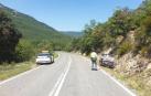 Vuelca un turismo en la NA-718, en Allín, sin registrarse heridos