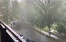 Tormenta torrencial en Pamplona