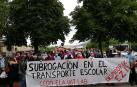 Los sindicatos exigen que se incluya la subrogación en la licitación del transporte escolar