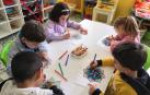 Las pinturas unieron a niños y mayores