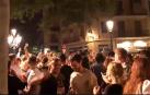 Macrobotellón en Barcelona con más de seis mil jóvenes en las calles