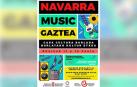 Cartel del Navarra Music Gaztea.