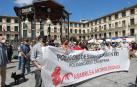 Concentración contra el polígono de tiro de Bardenas