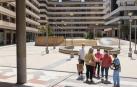 Vecinos de la plaza Sancho El Fuerte de Tudela dicen basta