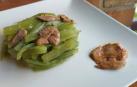 Borraja con foie