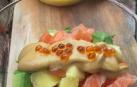 Un tartar fresquito y colorido, delicioso y sano a más no poder.