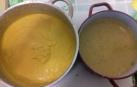 Puré de verdura y pollo