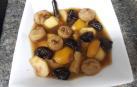 Compota de manzana y frutos secos