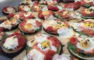 Minipizzas de berenjena
