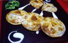 Empanadillas redondas de hongos