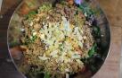 Foto de ensalada de quinoa con salmón ahumado