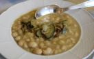 Imagen de las alubias blancas con verduras