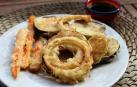 Imagen de las verduras en tempura