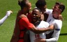 Inglaterra se toma la revancha del Mundial de Rusia