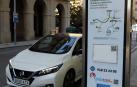Una parada de taxis en Pamplona, en una imagen de 2020.