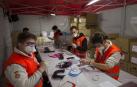Pamplona dona 3.550 pantallas faciales a un hospital de Bolivia