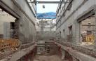 Visita a las obras de la futura sede de la Mancomunidad de la Comarca de Pamplona.