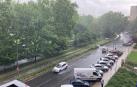 Las tormentas avanzan por el suroeste de Navarra y afectan a Corella, Fitero y Funes
