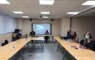 Asistentes a la reunión de la Comisión de Coordinación del Sistema de Información Territorial de Navarra – SITNA.