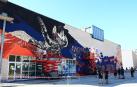 Un mural para el polideportivo de Villava
