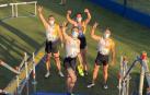 Ander Iriarte, Jorge Illarramendi, Pedro Cobo y Adei Larraz han conseguido la medalla de plata en el 4x100.