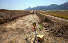 Obras de urbanización en terrenos donde irá la planta